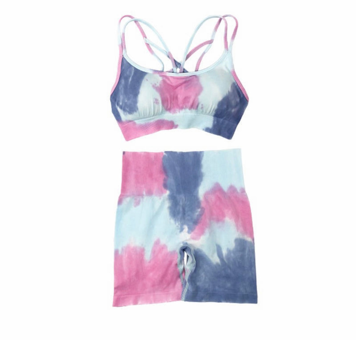 Purple cotton candy/ two-piece