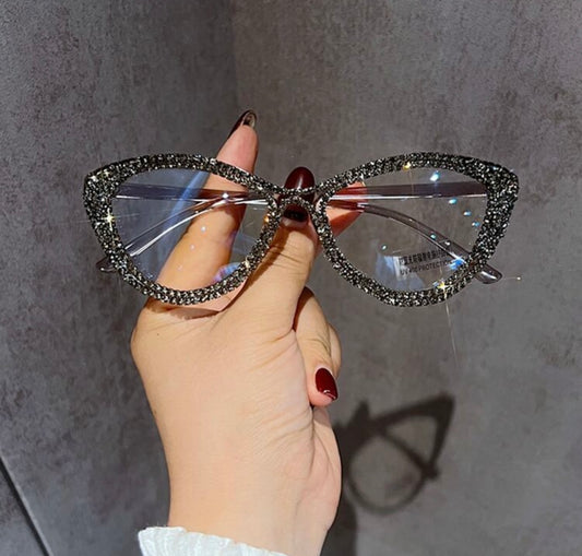 Metallic crystal glasses